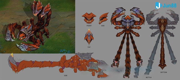 Chi tiết bản làm lại của Skarner: Kỹ năng, thời điểm ra mắt